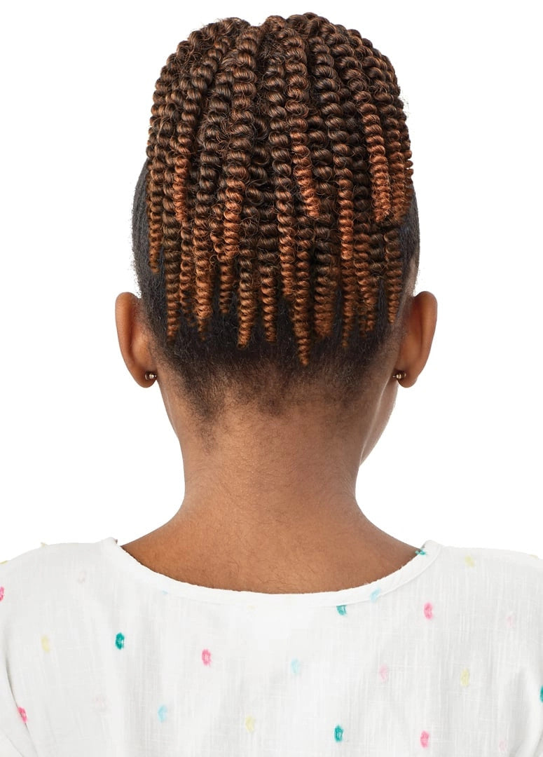 OUTRE Lil Looks Synthetic Drawstring Ponytail - SPRINGY TWIST 8"