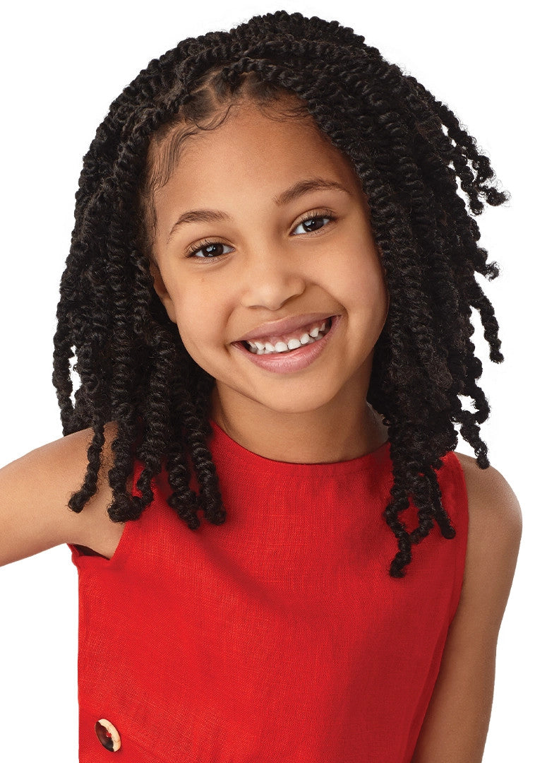 OUTRE X-Pression LiL Looks Crochet Braid - WAVY BOMB TWIST 8"