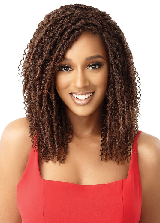 OUTRE Synthetic Braid X Pression Twisted Up - Bonita Boho Crush Locs 12"