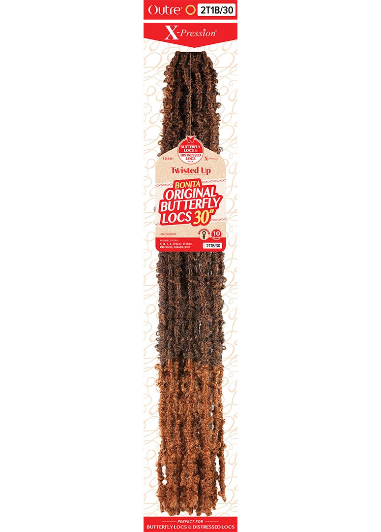OUTRE Synthetic Braid X Pression Twisted Up - Bonita Original Butterfly Locs 30"