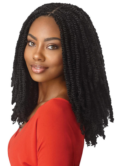 OUTRE X-Pression Twisted Up Crochet Braid SPRINGY AFRO TWIST 12" - 2X
