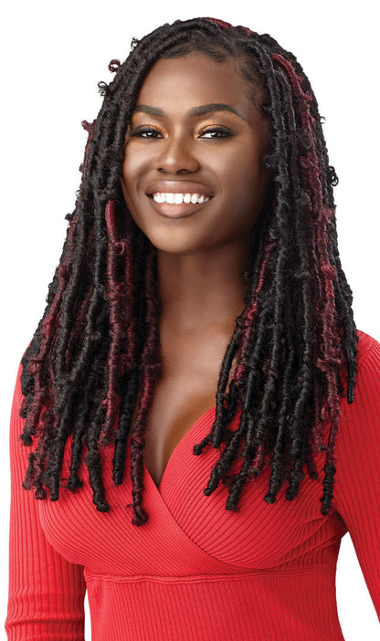 OUTRE X-Pression Twisted Up Synthetic Crochet Hair - WATERWAVE FRO TWIST 22" 2X