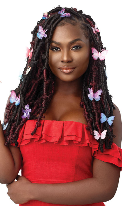 OUTRE X-Pression Twisted Up Synthetic Crochet Hair - WATERWAVE FRO TWIST 22" 2X