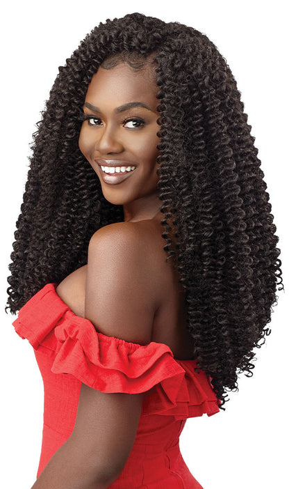 OUTRE X-Pression Twisted Up Synthetic Crochet Hair - WATERWAVE FRO TWIST 22" 2X