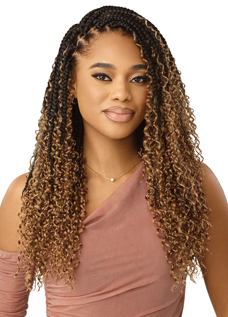 OUTRE Synthetic Braid X Pression Twisted Up - 3X Boho Box Braid 18"
