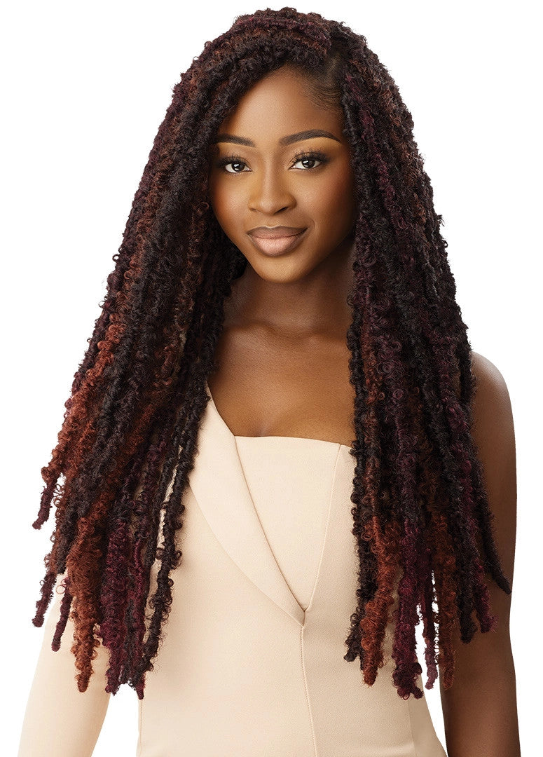 OUTRE Synthetic Braid X Pression Twisted Up - Original Butterfly Locs 22"