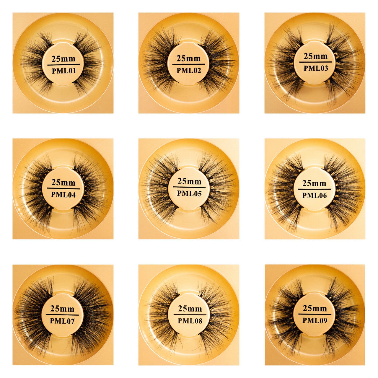Miss 3D 25mm Mink Lashes Collection