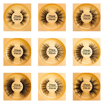 Miss 3D 25mm Mink Lashes Collection