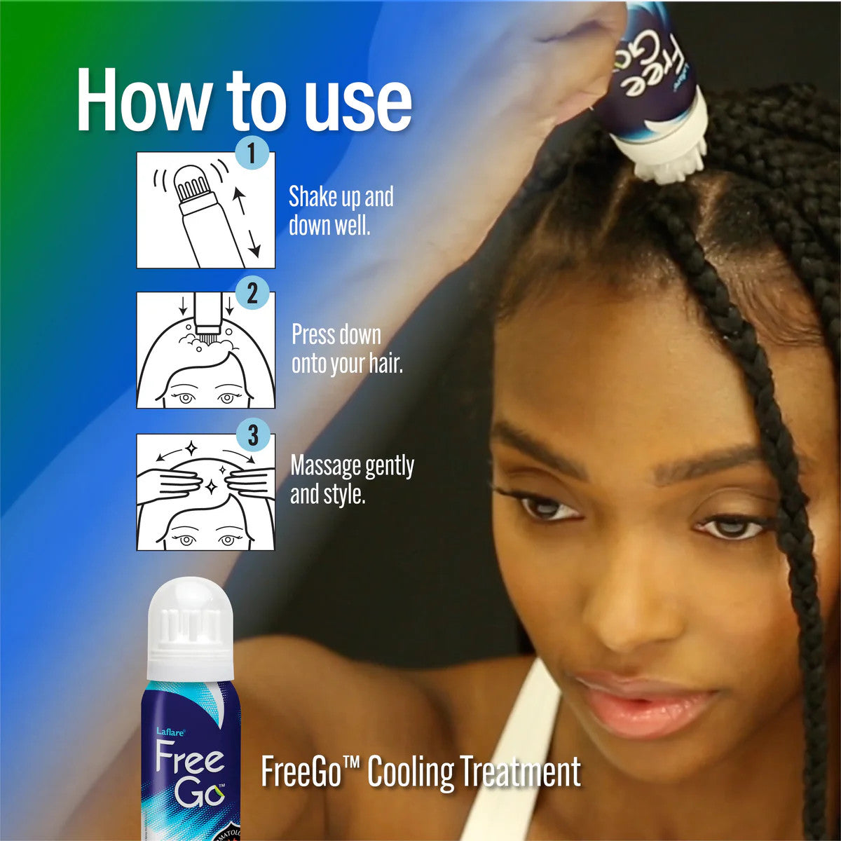LA FLARE Free Go Cooling Treatment (2.7 oz)