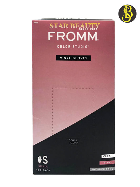 DIANE Fromm Vinyl Gloves Powder Free Clear Small