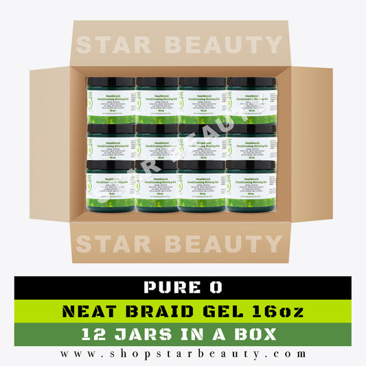 [BOX DEAL] Pure O Natural Neatbraid Conditioning Shining Gel