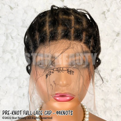 URBAN BEAUTY Queen B Braid Pre-Knot Full Lace Cap