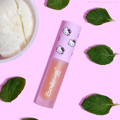 THE CREME SHOP Hello Kitty Kawaii Kiss Moisturizing Lip Oil (Vanilla Mint Flavored)