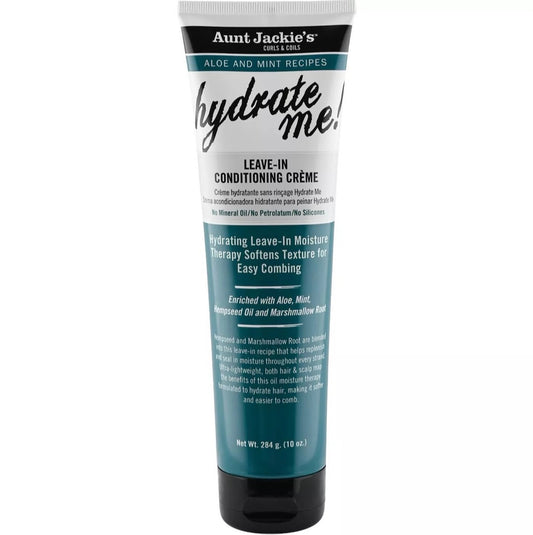 Aunt Jackie's Aloe & Mint Recipes Hydrate Me! Conditioning Crème Leave In