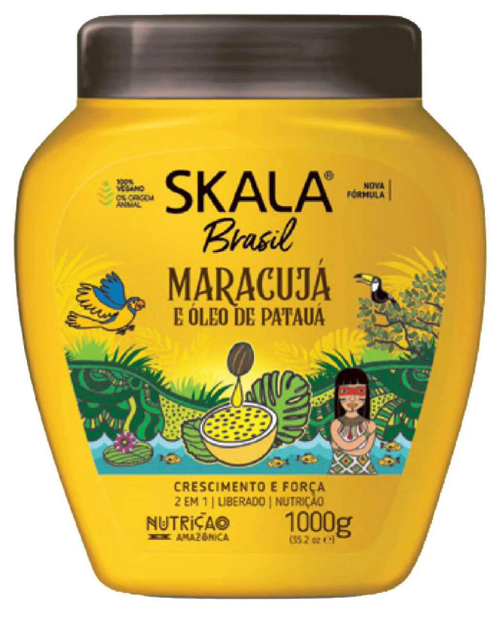 SKALA 100% Vegan Hair 2 in 1 Conditioning Treatment Cream (35.2oz)
