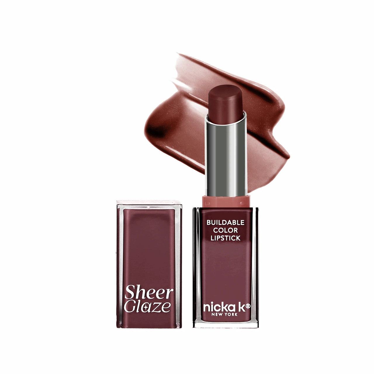 NICKA K Sheer Glaze Lipstick
