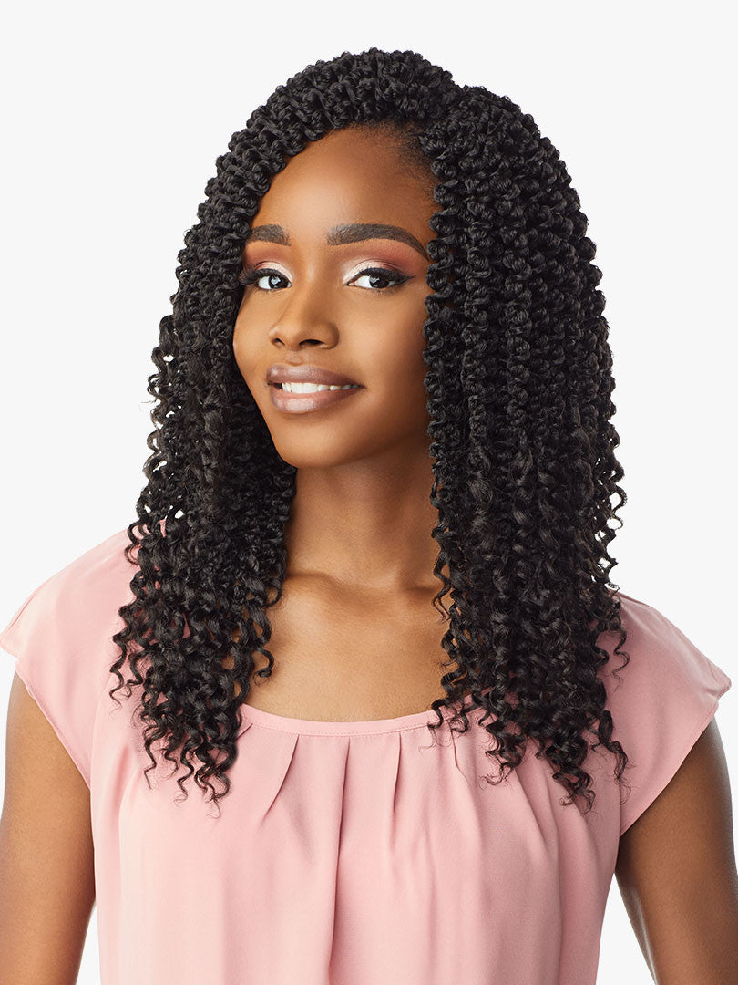 SENSATIONNEL Synthetic Crochet Braids Lulutress 3X - 3D PASSION TWIST 12"