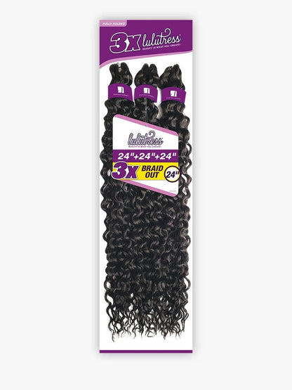 SENSATIONNEL Lulutress Crochet Braid - 3X BRAID OUT 24"
