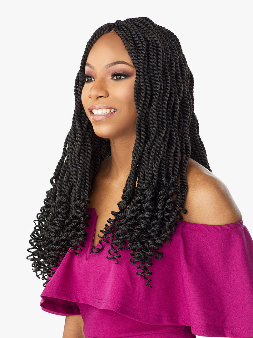 SENSATIONNEL Lulutress 3X Pre-Looped Crochet Kinky Twist 18"