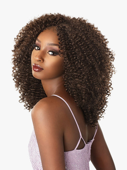 SENSATIONNEL Synthetic Lulutress Crochet Braid - WATER WAVE 12"