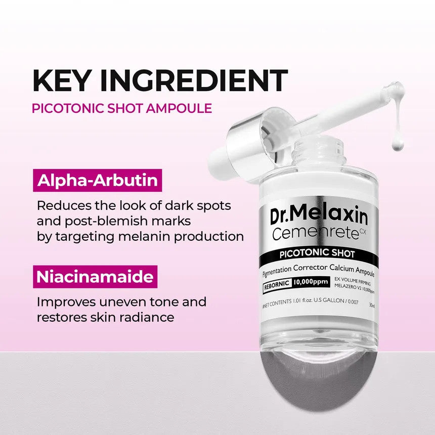 DR. MELAXIN Cemenrete Picotonic Shot Ampoule (1.01oz)