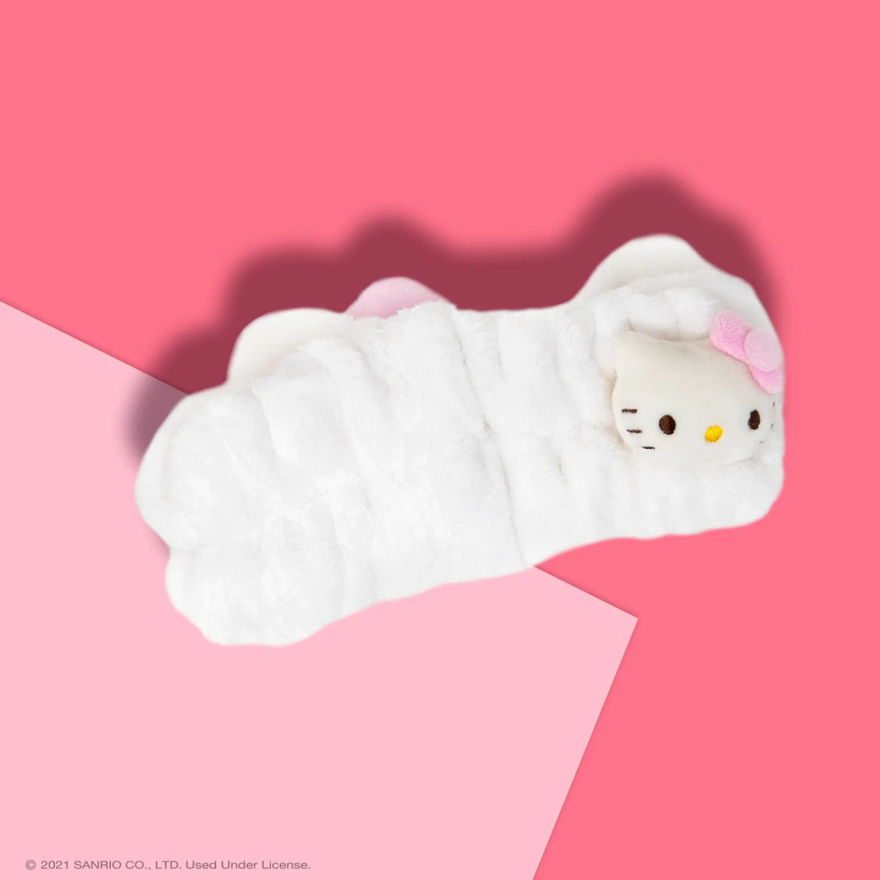 THE CREME SHOP Plush Spa Headband Hello Kitty's Signature Bow (Pink)