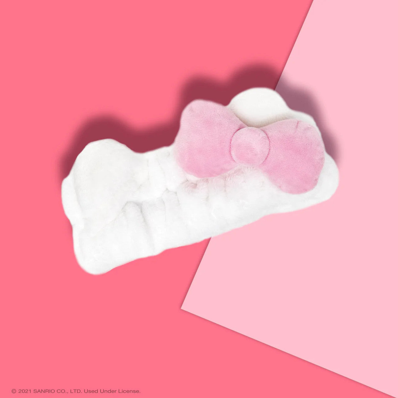 THE CREME SHOP Plush Spa Headband Hello Kitty's Signature Bow (Pink)