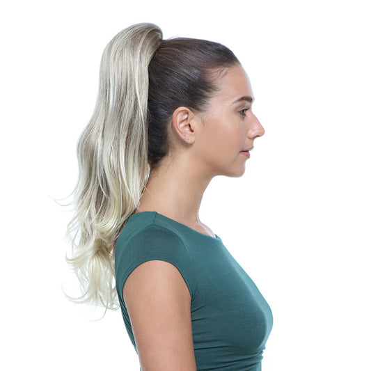 Hair Couture Pony-Clip Extension with Drawstring - LOVE