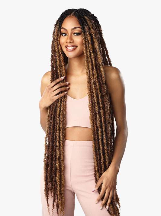 SENSATIONNEL Lulutress Crochet Braid Pre-Looped - Butterfly Locs 36"