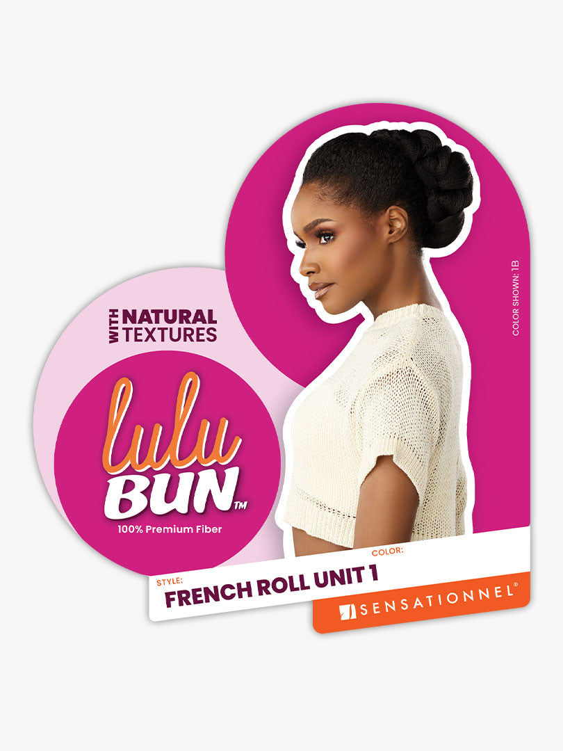 SENSATIONNEL Synthetic Lulu Bun - FRENCH ROLL UNIT 1