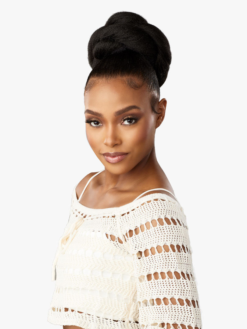 SENSATIONNEL Synthetic Lulu Bun - KNOTTED BUN UNIT 1