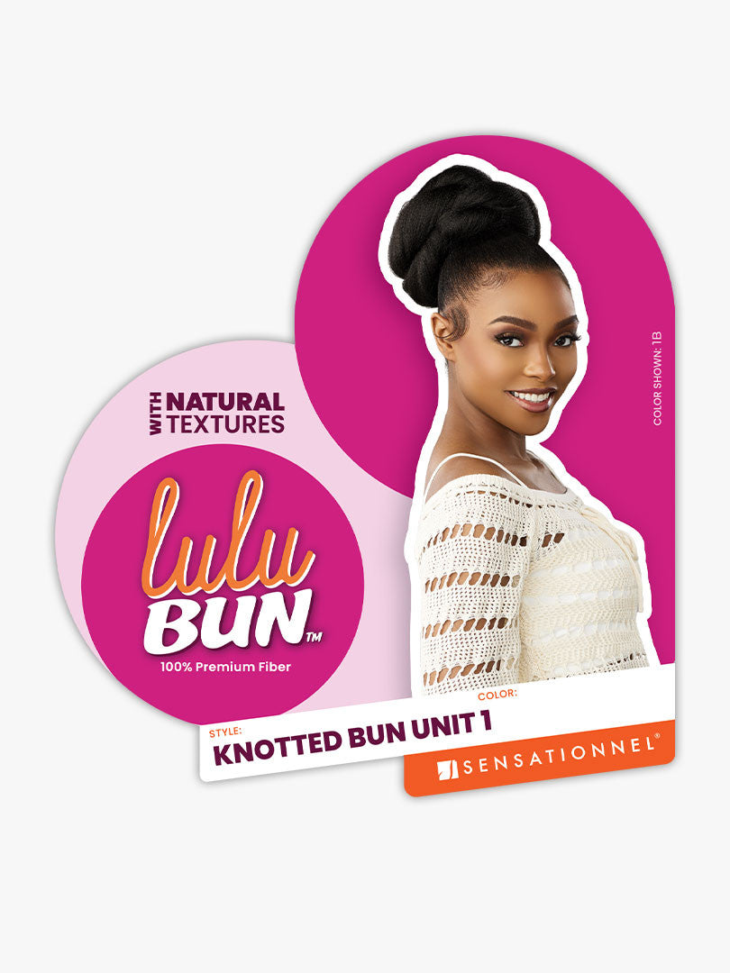 SENSATIONNEL Synthetic Lulu Bun - KNOTTED BUN UNIT 1