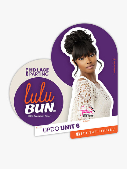 SENSATIONNEL Synthetic Lulu Bun - UPDO UNIT 6