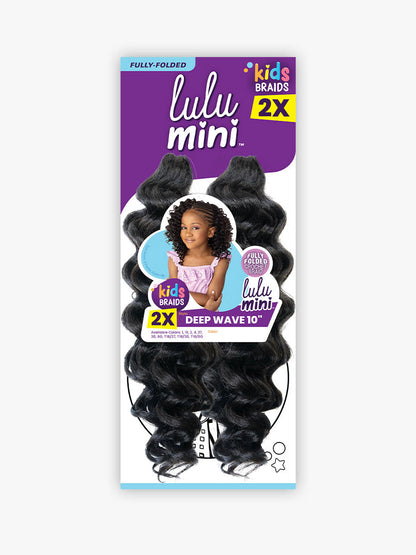 SENSATIONNEL Braiding Hair Lulu Mini - 2X DEEP WAVE 10"