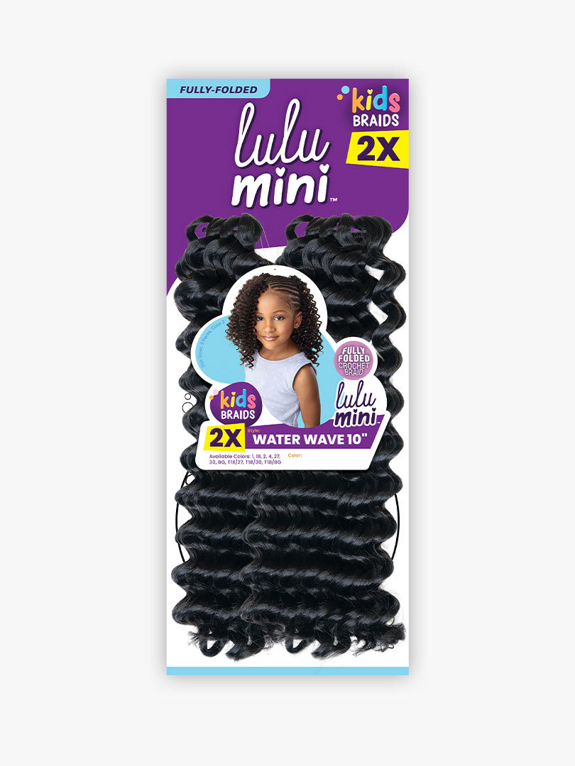SENSATIONNEL Braiding Hair Lulu Mini - 2X WATER WAVE 10"