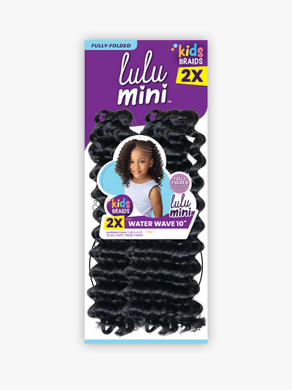 SENSATIONNEL Braiding Hair Lulu Mini - 2X WATER WAVE 10"