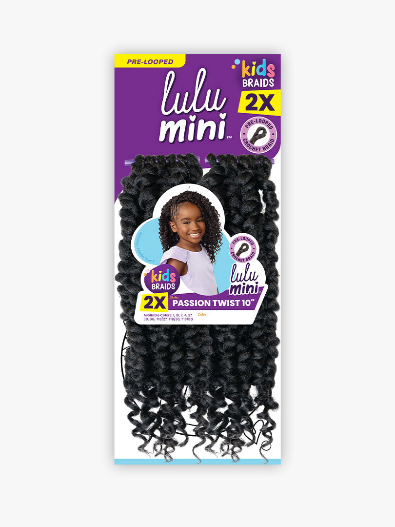 SENSATIONNEL Braiding Hair Lulu Mini - 2X PASSION TWIST 10"