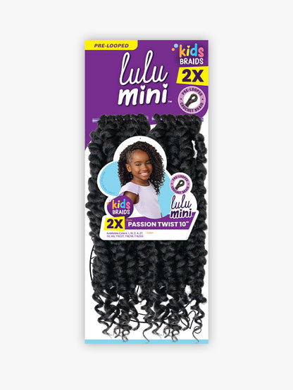 SENSATIONNEL Braiding Hair Lulu Mini - 2X PASSION TWIST 10"