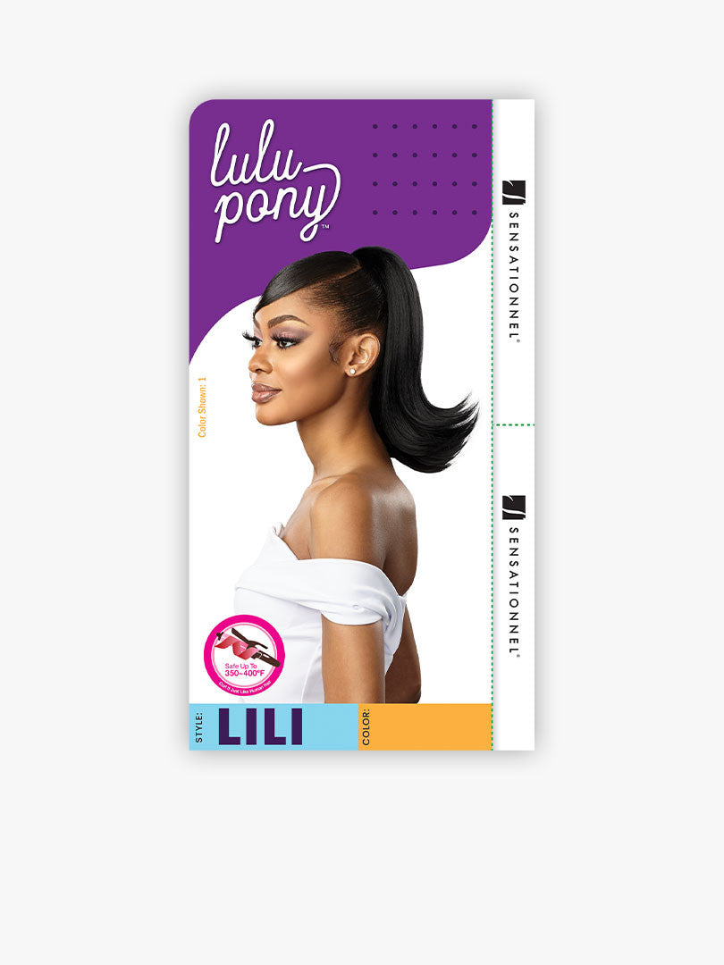 SENSATIONNEL Lulu Pony Synthetic Drawstring Ponytail - LILI