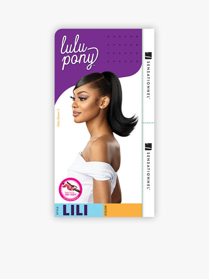 SENSATIONNEL Lulu Pony Synthetic Drawstring Ponytail - LILI