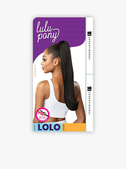 SENSATIONNEL Lulu Pony Synthetic Drawstring Ponytail - LOLO