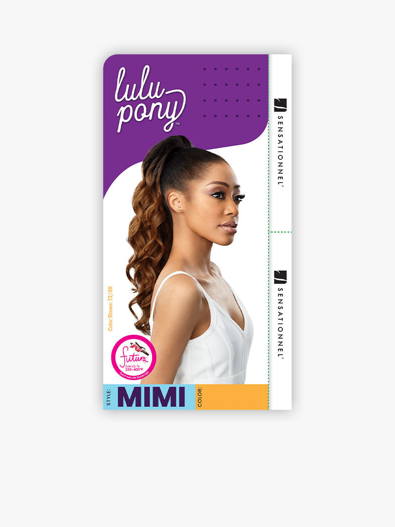 SENSATIONNEL Lulu Pony Synthetic Drawstring Ponytail - MIMI