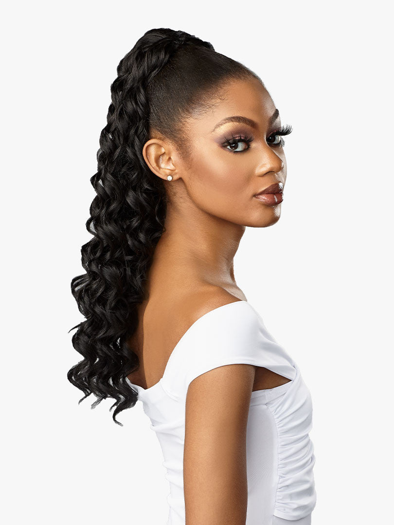 SENSATIONNEL Lulu Pony Synthetic Drawstring Ponytail - NINI