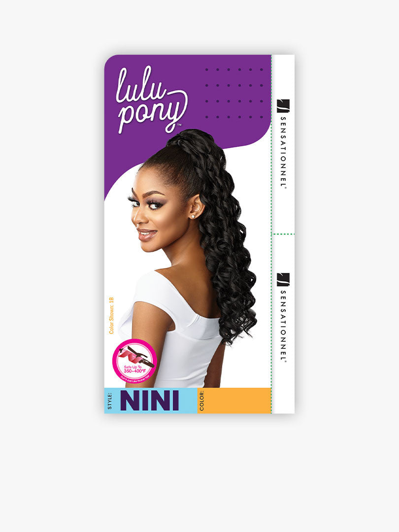 SENSATIONNEL Lulu Pony Synthetic Drawstring Ponytail - NINI