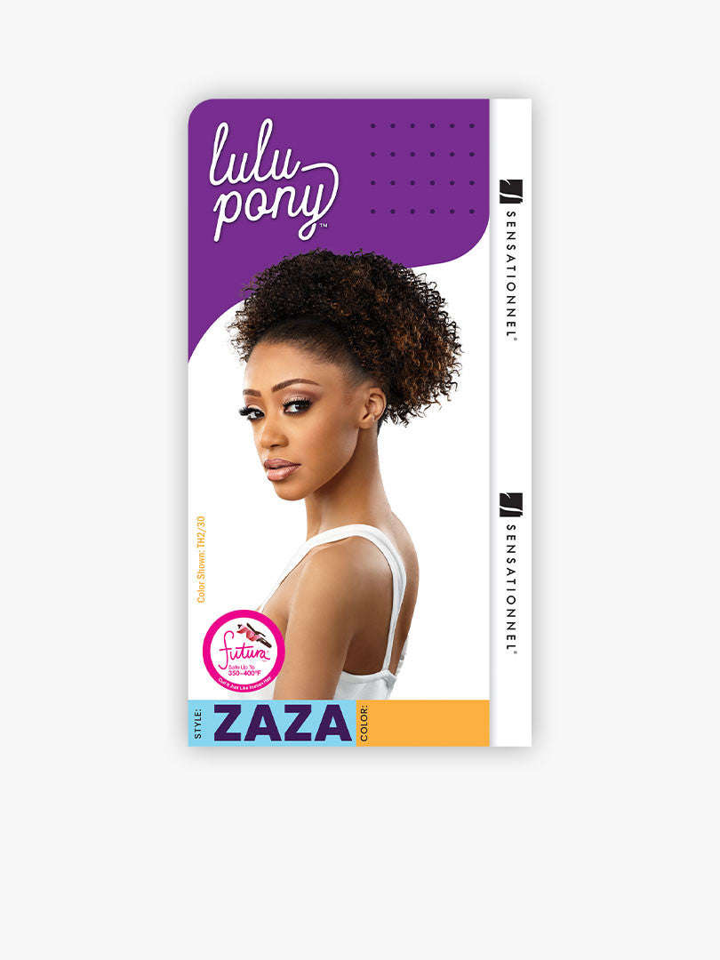 SENSATIONNEL Lulu Pony Synthetic Drawstring Ponytail - ZAZA