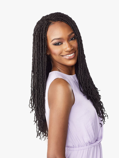 SENSATIONNEL Lulutress Crochet Braid 2X MICRO LOCS 18"