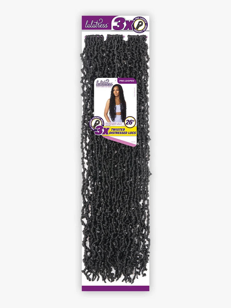 SENSATIONNEL Lulutress 3X Twisted Distressed Locs 26"