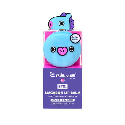 THE CREME SHOP BT21 MANG Macaron Lip Balm - Birthday Cake