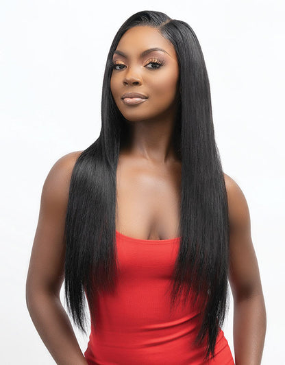 Janet Collection 100% Remi Human Hair Melt 5x5 NUSKIN HD Lace Closure - Straight (10"-14")