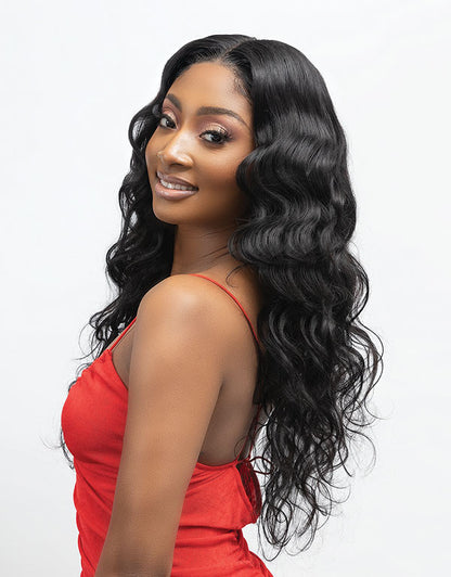 Janet Collection 100% Remi Human Hair Melt 5x5 NUSKIN HD Lace Closure - Body Wave (10"-14")